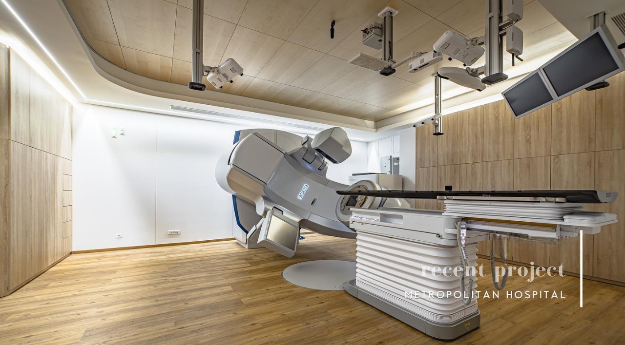 CT scan room Faliro Metropolitan Hospital